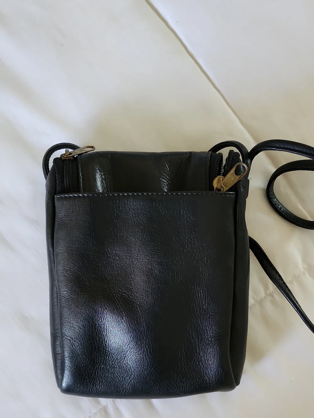 Vintage Leather Crossbody Bag